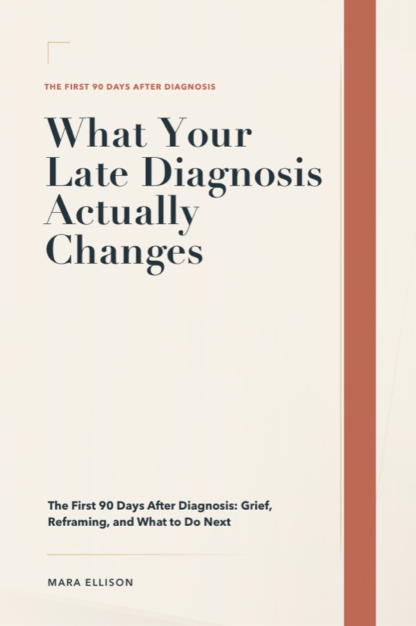 Preview page 1 of What Your Late Diagnosis Actually Changes