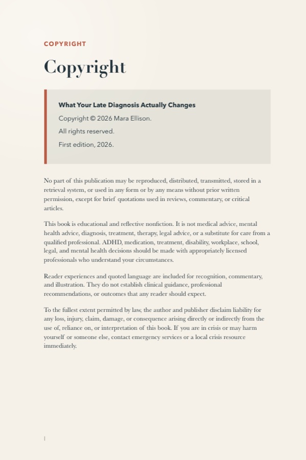 Preview page 2 of What Your Late Diagnosis Actually Changes