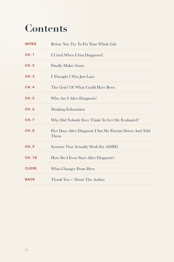 Preview page 4 of What Your Late Diagnosis Actually Changes