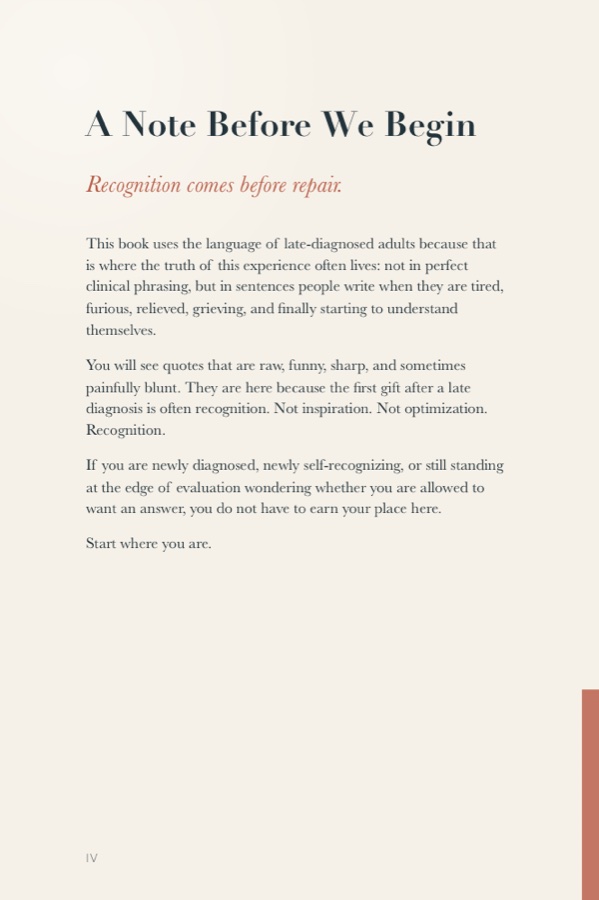 Preview page 5 of What Your Late Diagnosis Actually Changes